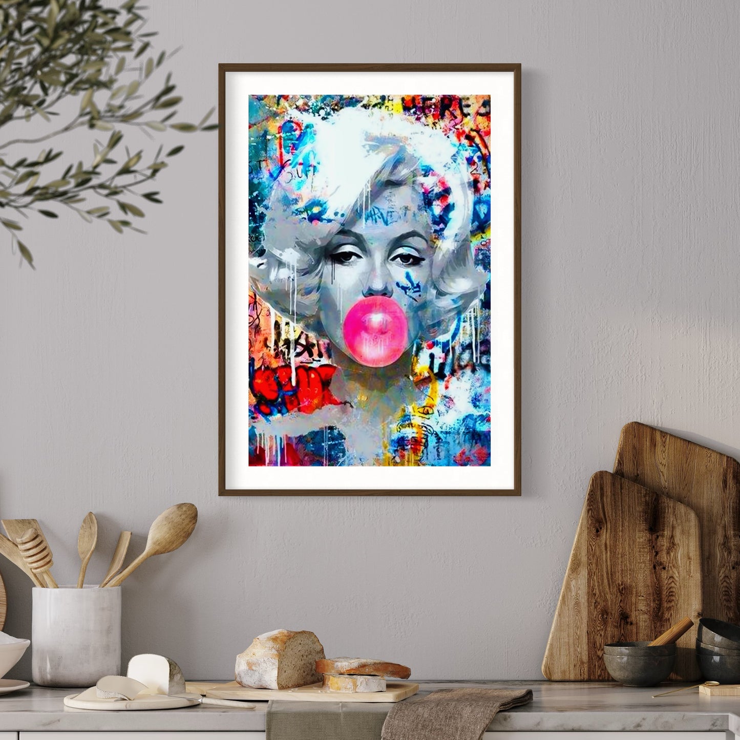 Marilyn Monroe Pink Bubble Gum