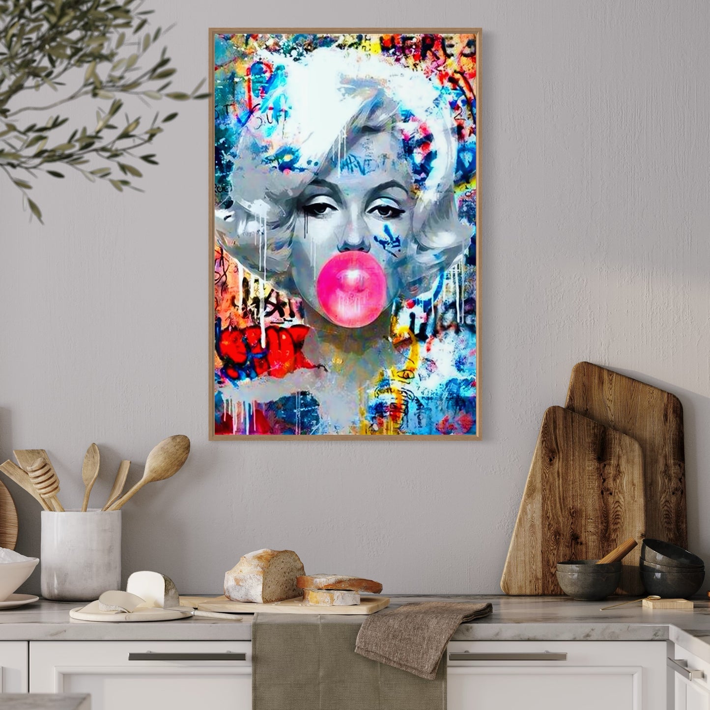 Marilyn Monroe Pink Bubble Gum