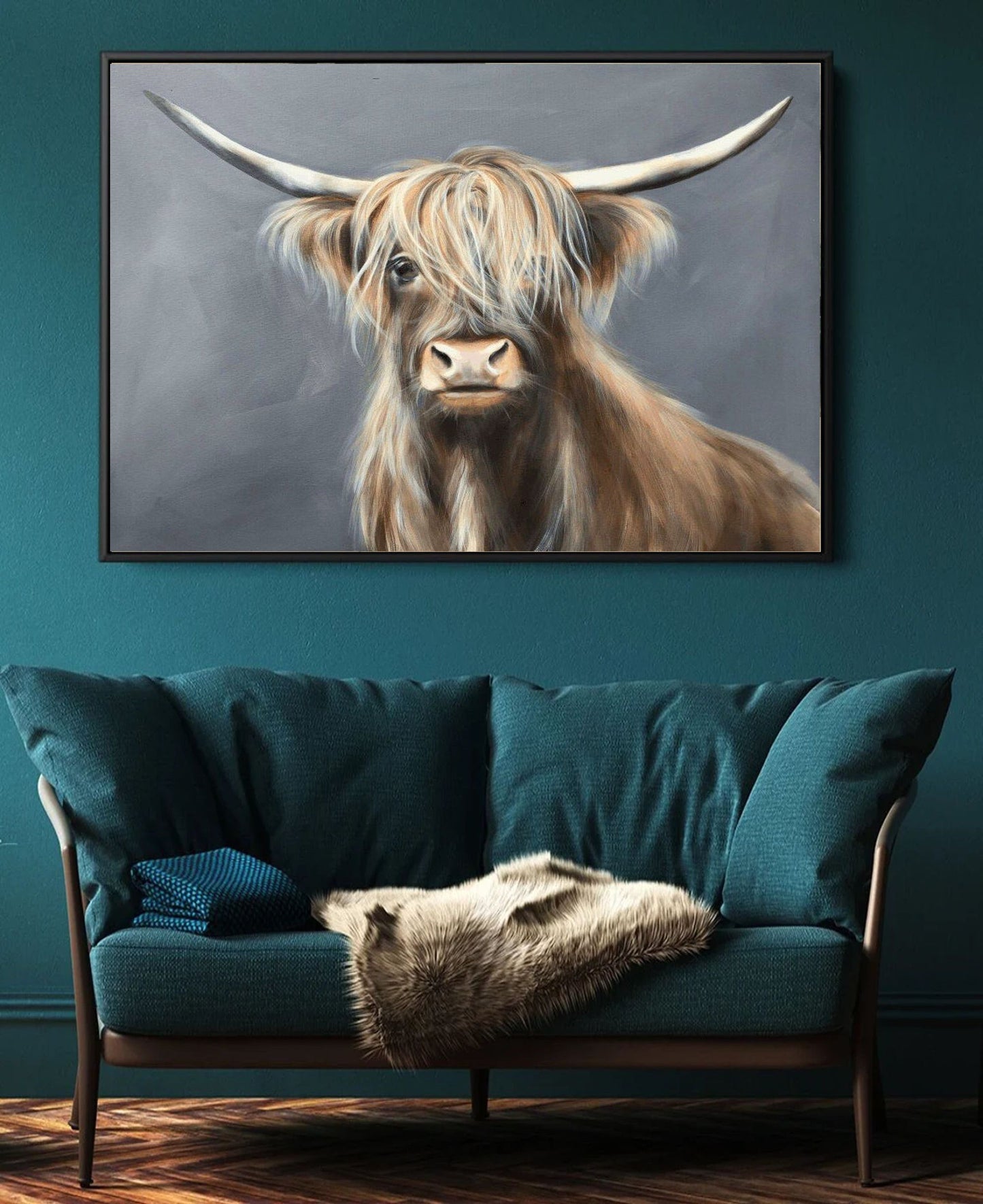 Soft Highland Cow