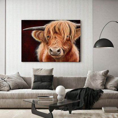 Highland Ginger Cow