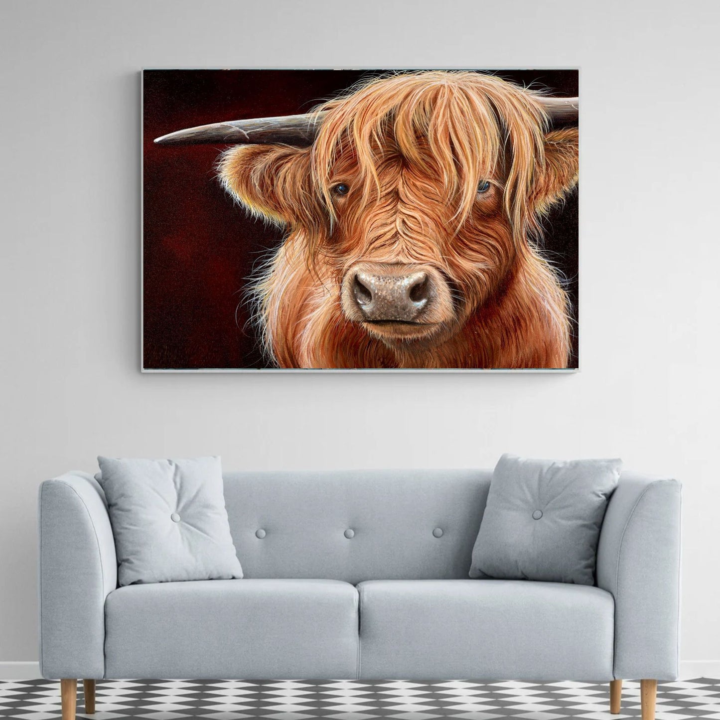 Highland Ginger Cow