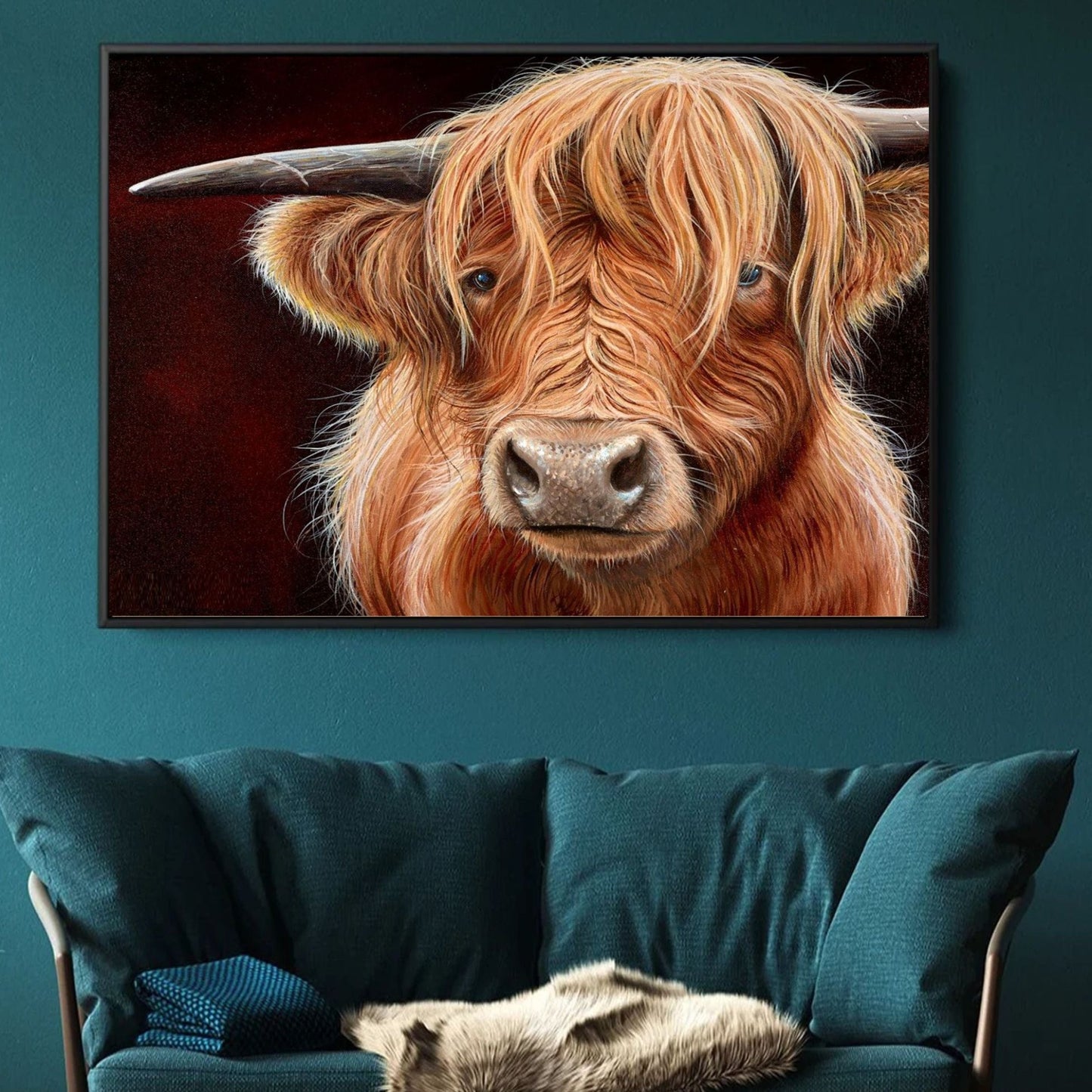 Highland Ginger Cow