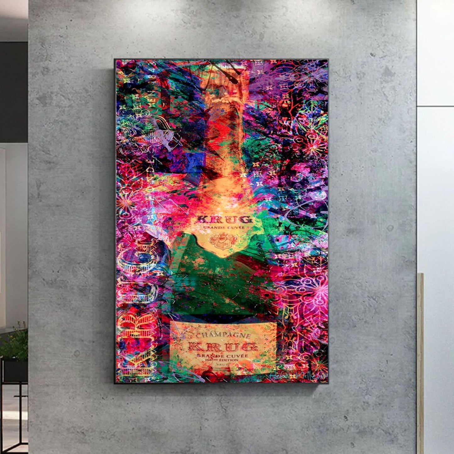 Krug Champagne Graffiti