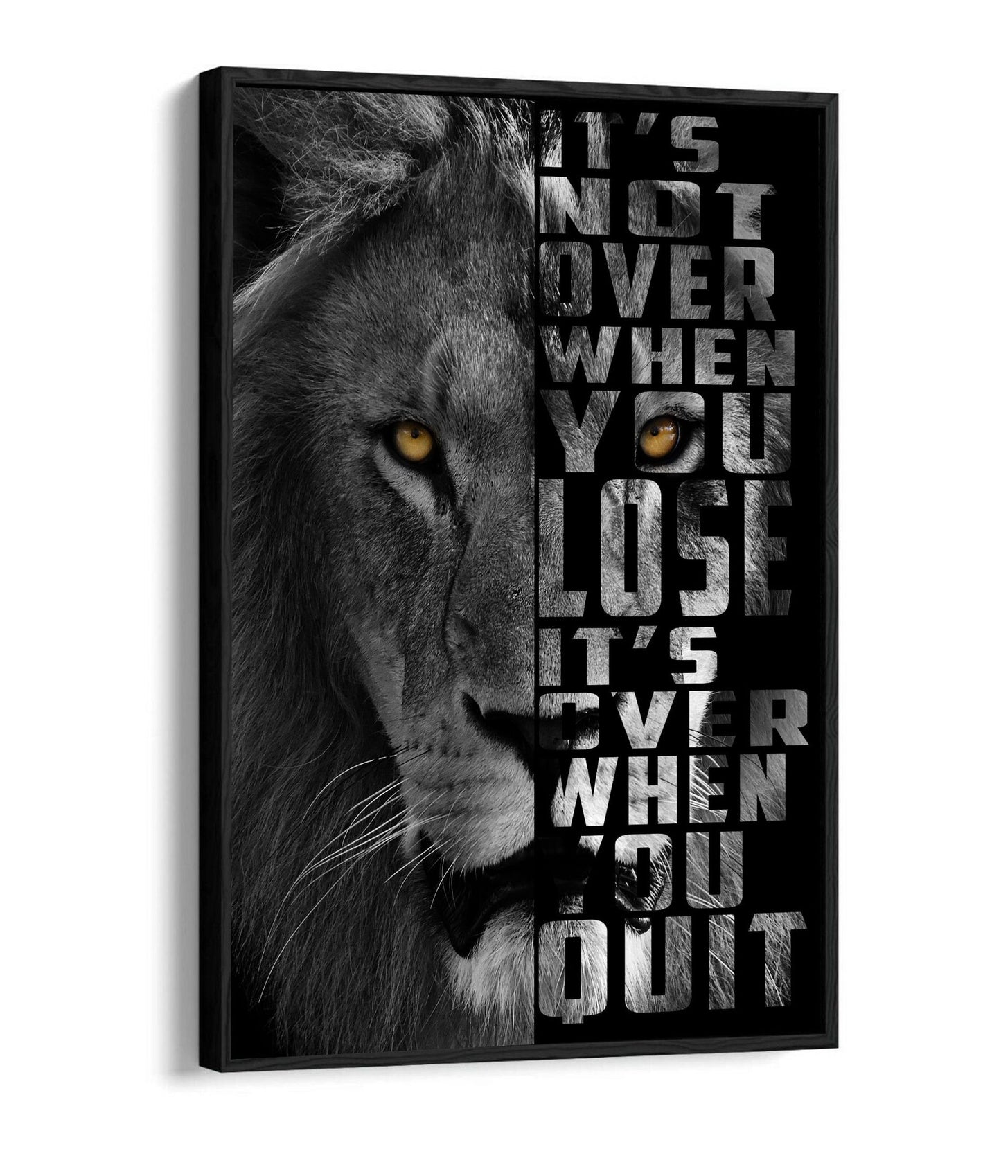 Motivational Lion Quote