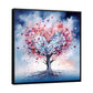 Love Heart Tree Square