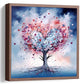 Love Heart Tree Square